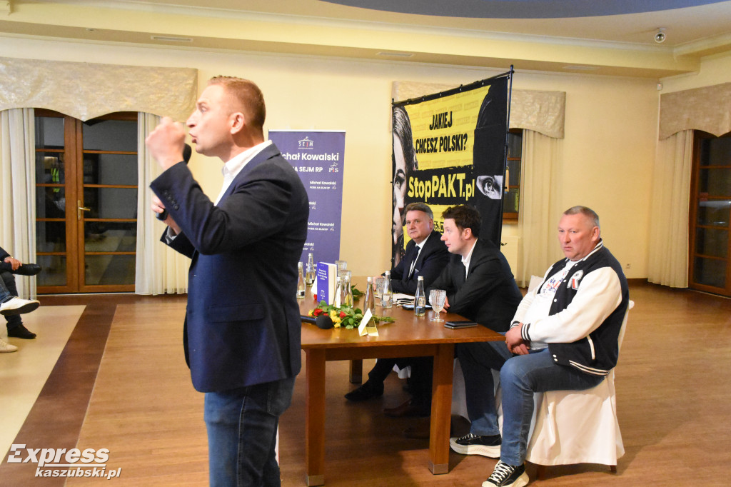 Robert Bąkiewicz w Kartuzach