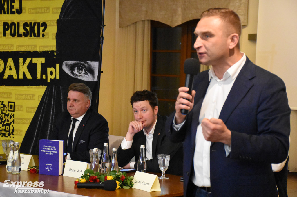 Robert Bąkiewicz w Kartuzach