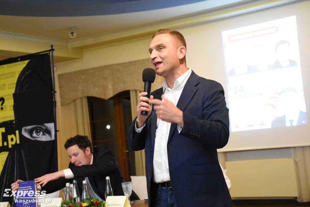 Robert Bąkiewicz w Kartuzach