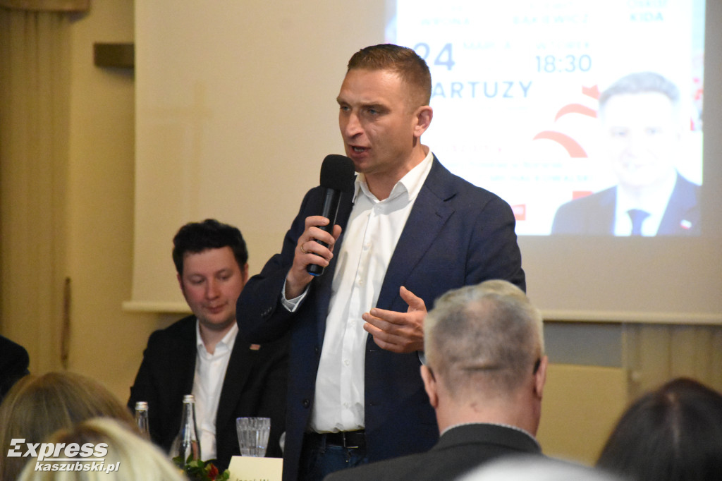 Robert Bąkiewicz w Kartuzach