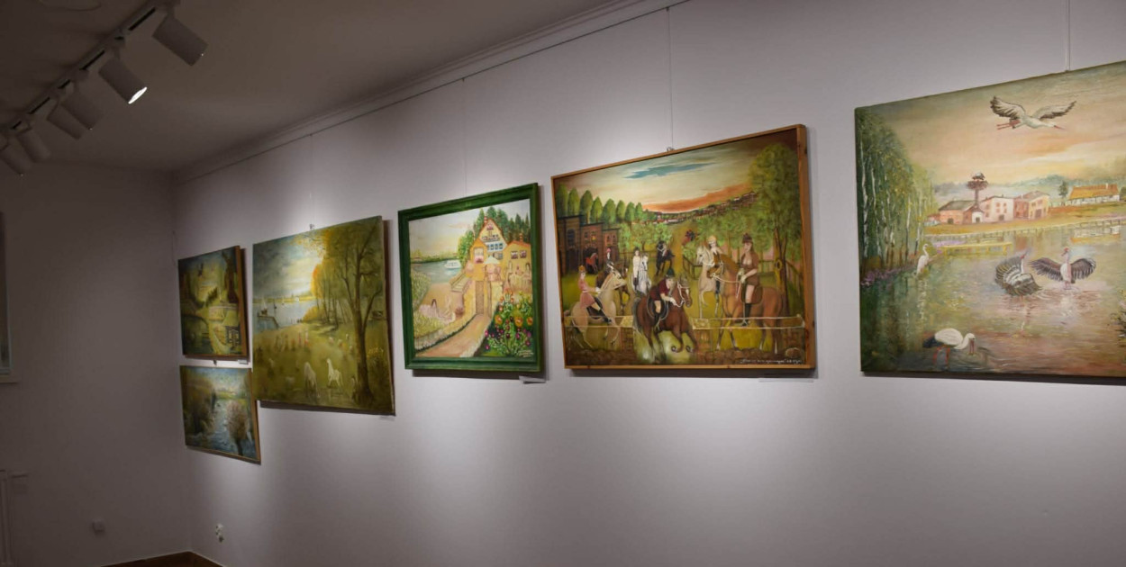 Wystawa prac Henryka Jachimka w Kartuzach