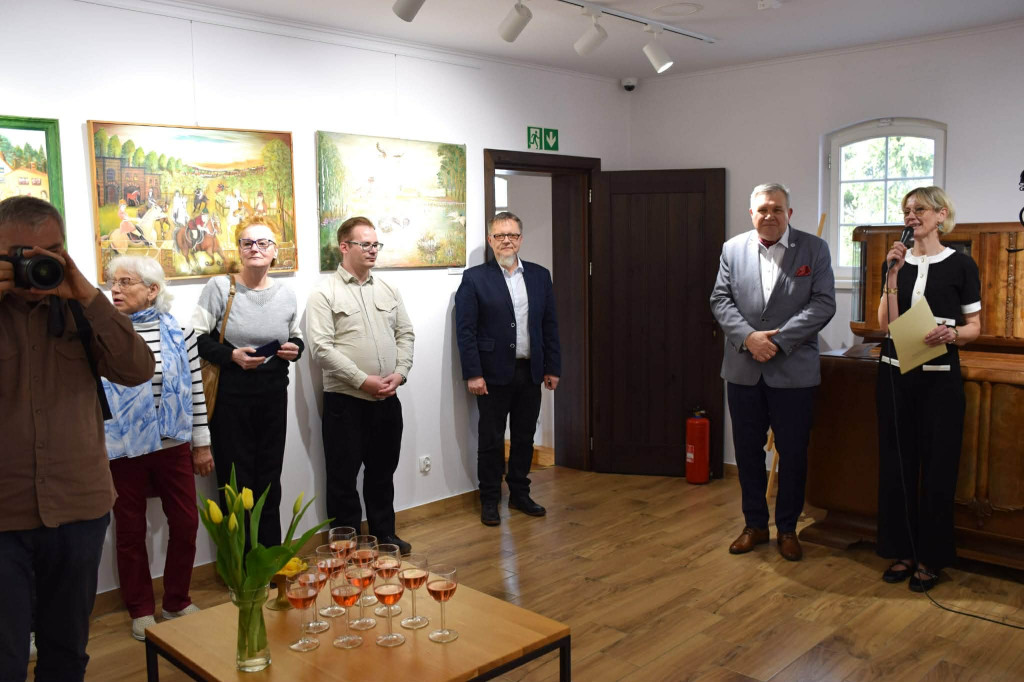 Wystawa prac Henryka Jachimka w Kartuzach