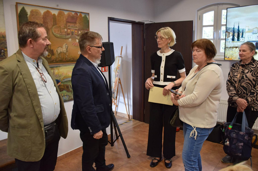 Wystawa prac Henryka Jachimka w Kartuzach