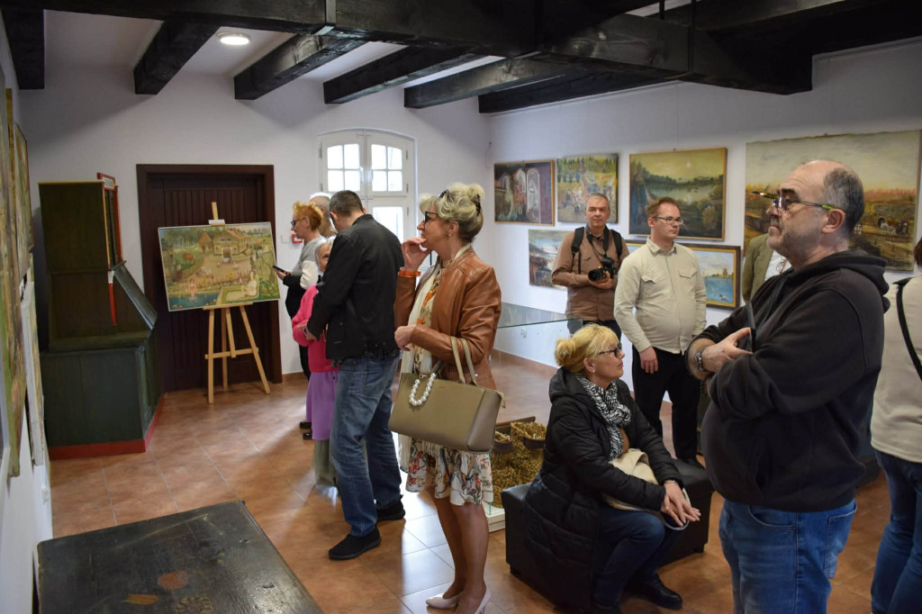 Wystawa prac Henryka Jachimka w Kartuzach