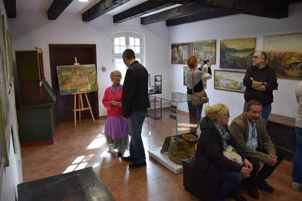 Wystawa prac Henryka Jachimka w Kartuzach