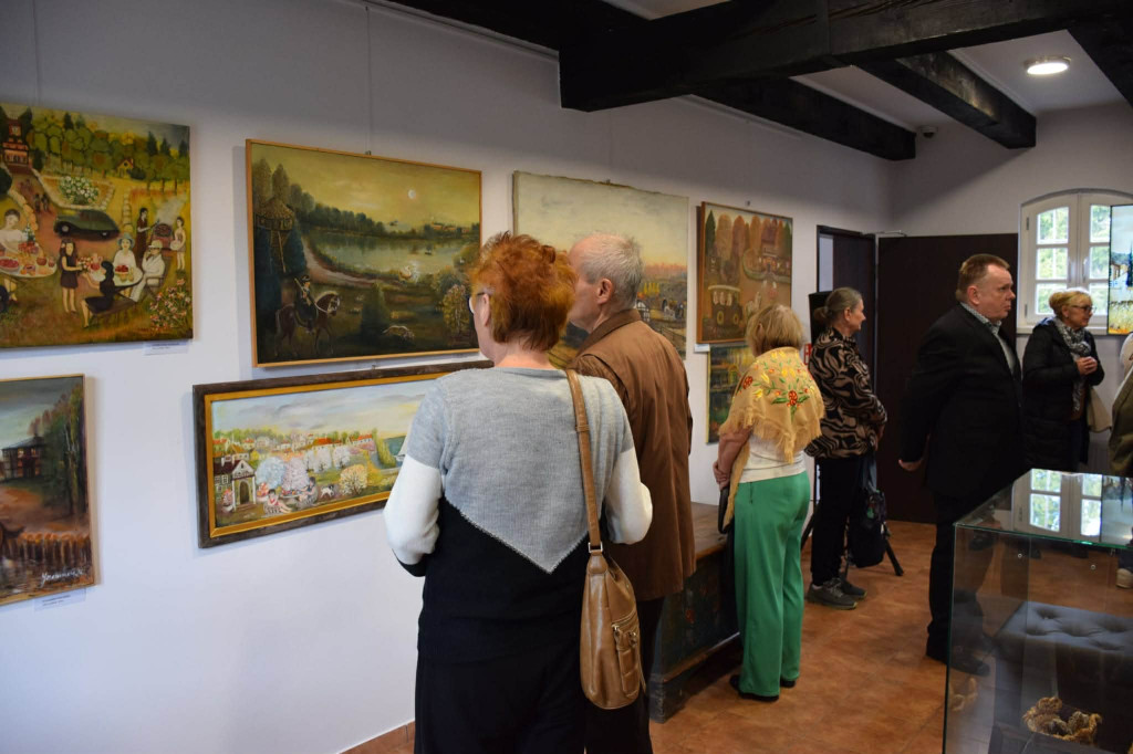 Wystawa prac Henryka Jachimka w Kartuzach