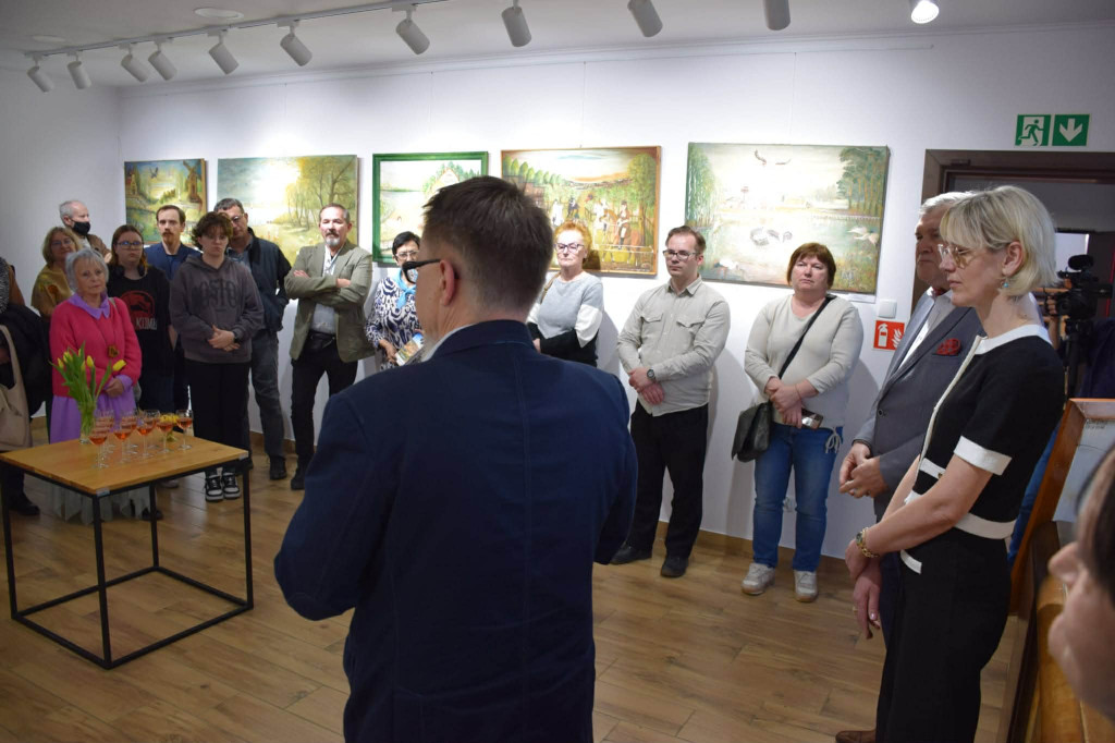 Wystawa prac Henryka Jachimka w Kartuzach