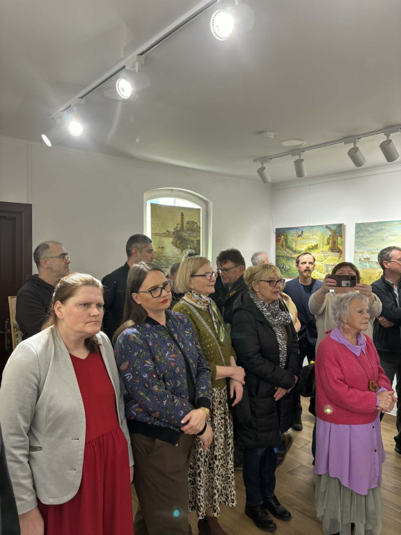 Wystawa prac Henryka Jachimka w Kartuzach