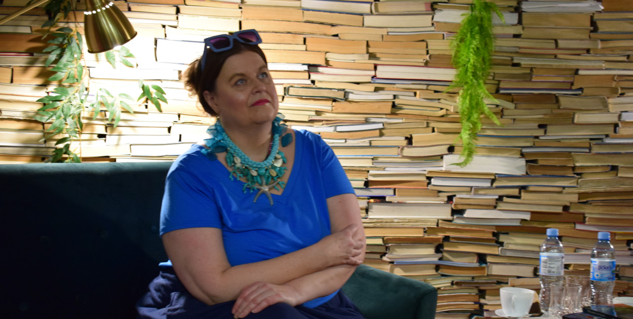 Spotkanie literackie z Barbarą Piórkowską