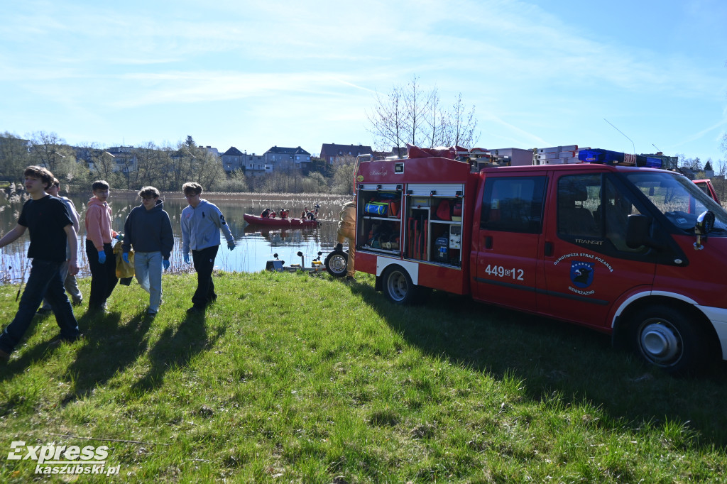 Akcja sprzątania kartuskich jezior
