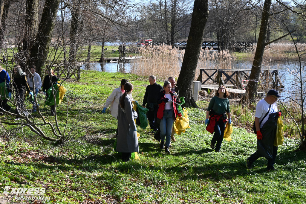 Akcja sprzątania kartuskich jezior