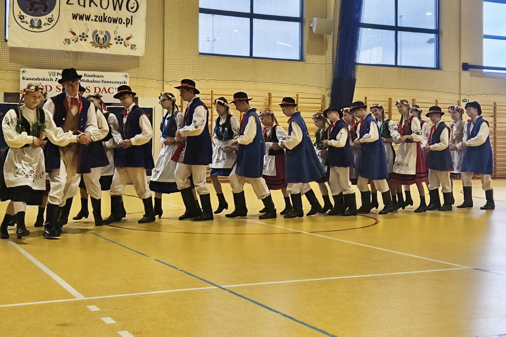 Powiatowy Konkurs Kaszubskich Zespołów Wokalno-Tanecznych w Baninie