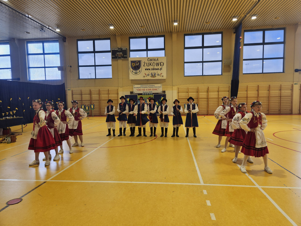 Powiatowy Konkurs Kaszubskich Zespołów Wokalno-Tanecznych w Baninie