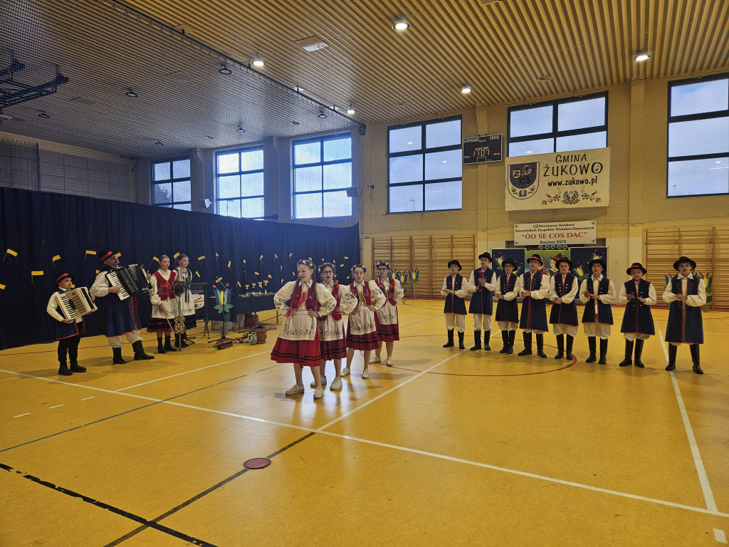 Powiatowy Konkurs Kaszubskich Zespołów Wokalno-Tanecznych w Baninie