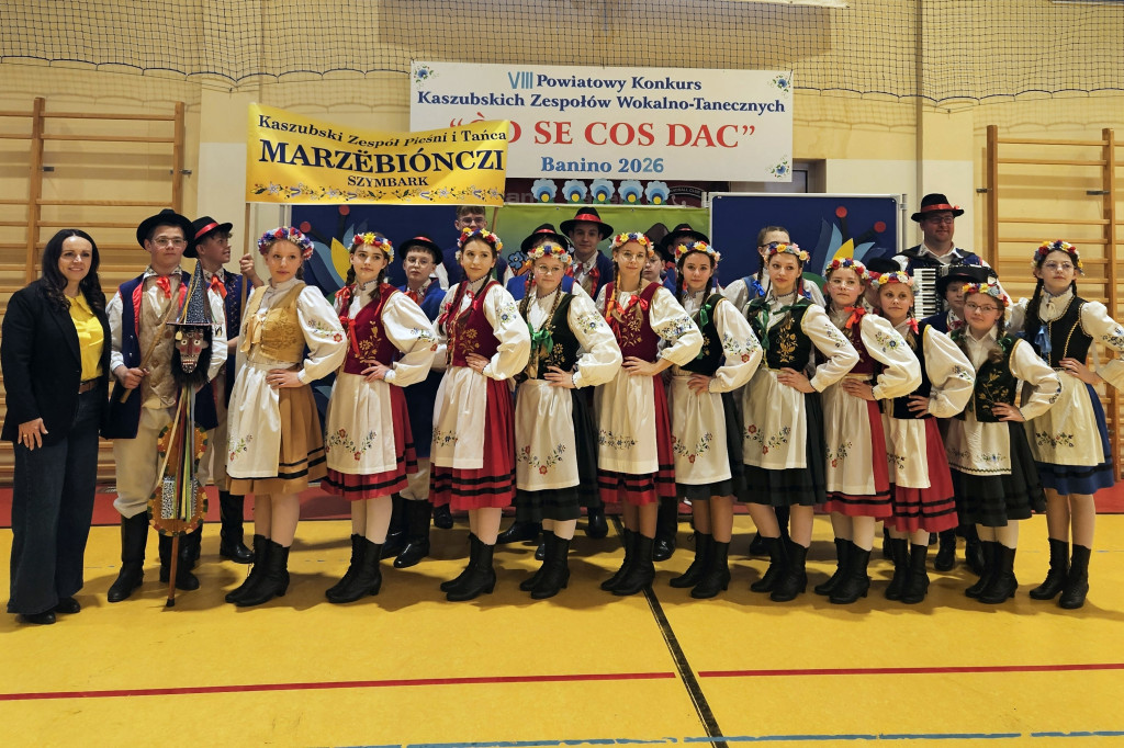 Powiatowy Konkurs Kaszubskich Zespołów Wokalno-Tanecznych w Baninie