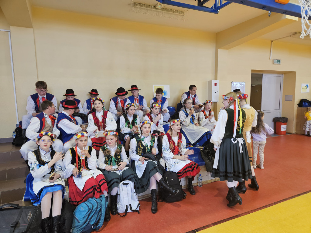 Powiatowy Konkurs Kaszubskich Zespołów Wokalno-Tanecznych w Baninie