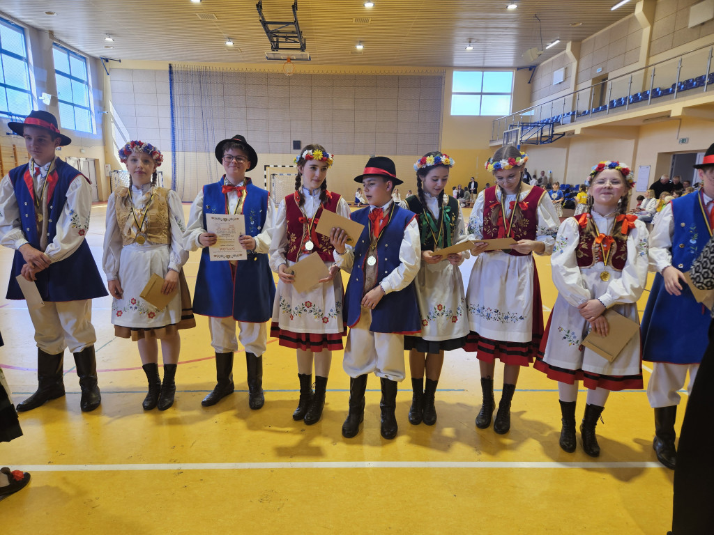 Powiatowy Konkurs Kaszubskich Zespołów Wokalno-Tanecznych w Baninie