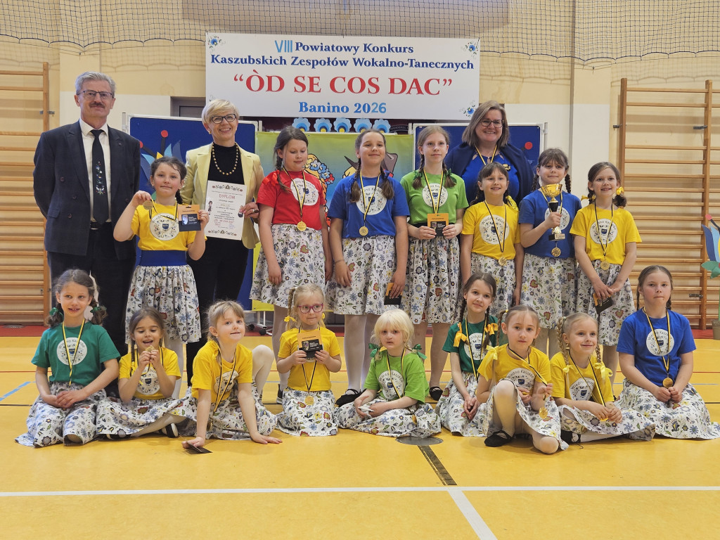 Powiatowy Konkurs Kaszubskich Zespołów Wokalno-Tanecznych w Baninie