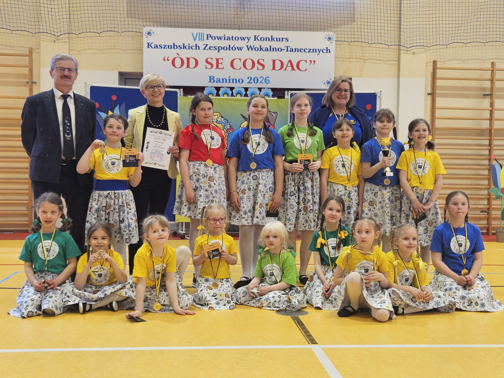 Powiatowy Konkurs Kaszubskich Zespołów Wokalno-Tanecznych w Baninie