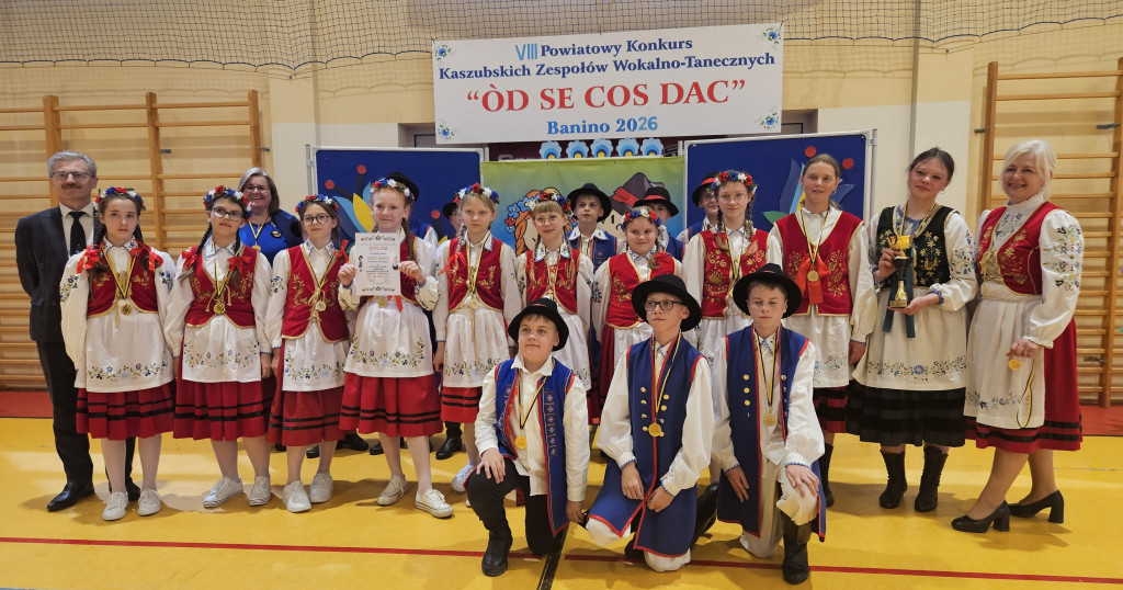 Powiatowy Konkurs Kaszubskich Zespołów Wokalno-Tanecznych w Baninie