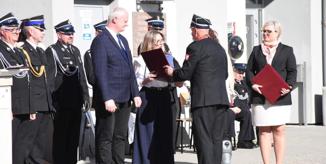 Uroczyste przekazanie wozu bojowego dla OSP Chwaszczyno