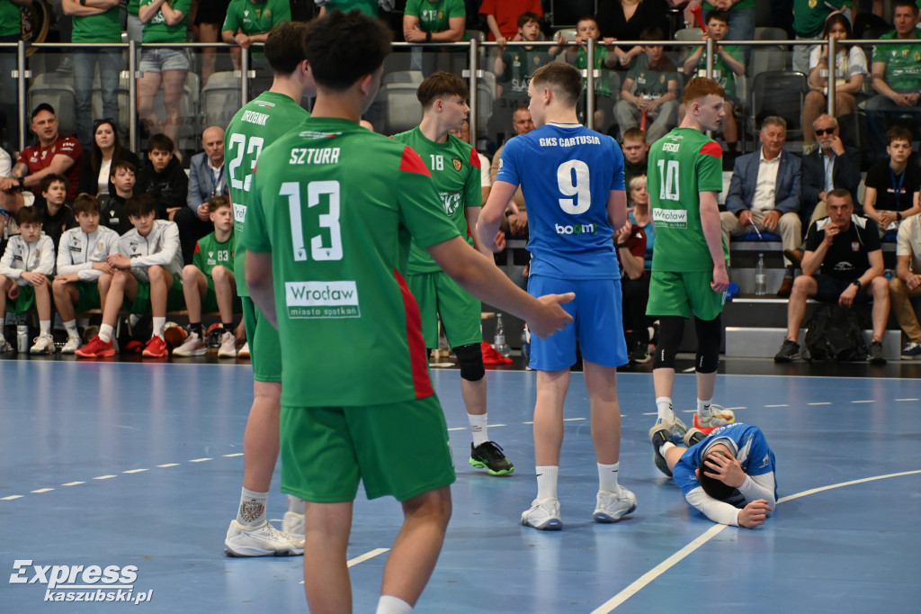 Finał Mistrzostw Polski Młodzików. Cartusia kontra Śląsk Wrocław