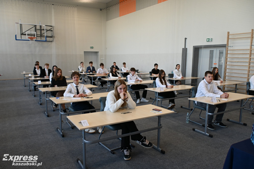 Egzamin ósmoklasisty w SP nr 2 w Kartuzach