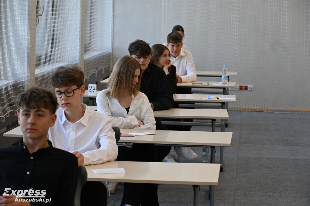 Egzamin ósmoklasisty w SP nr 2 w Kartuzach