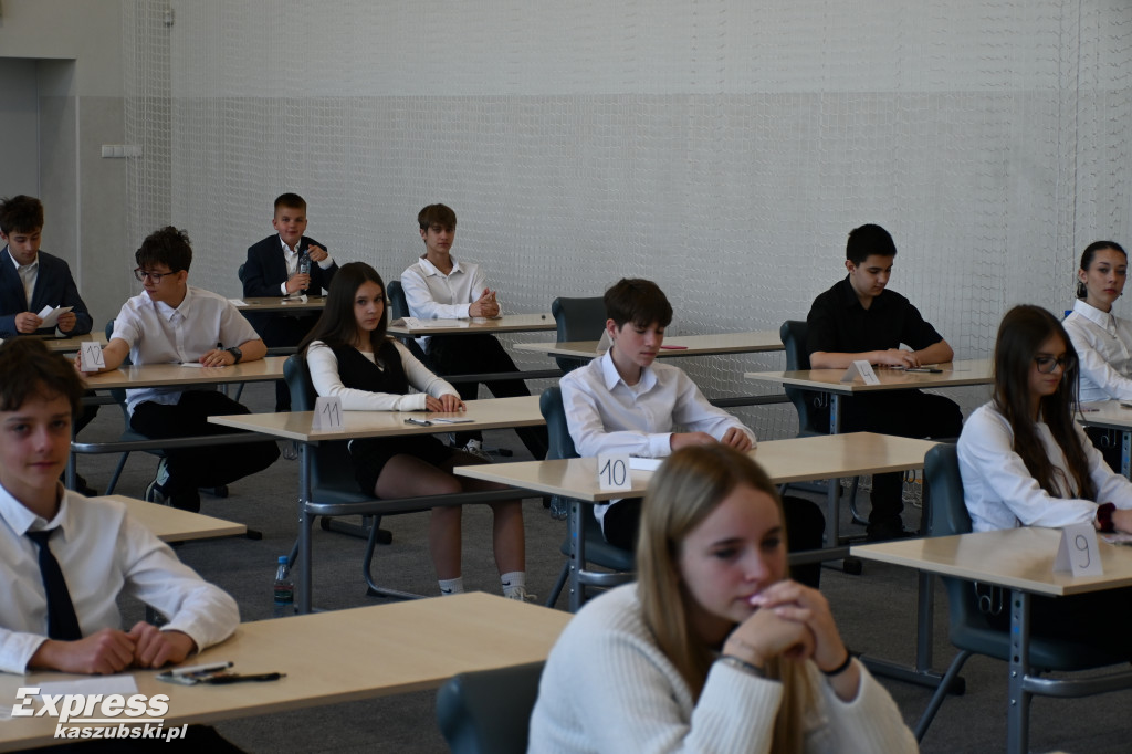 Egzamin ósmoklasisty w SP nr 2 w Kartuzach