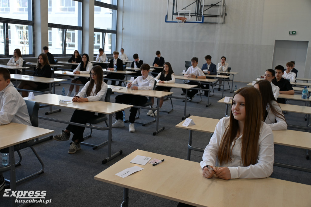 Egzamin ósmoklasisty w SP nr 2 w Kartuzach