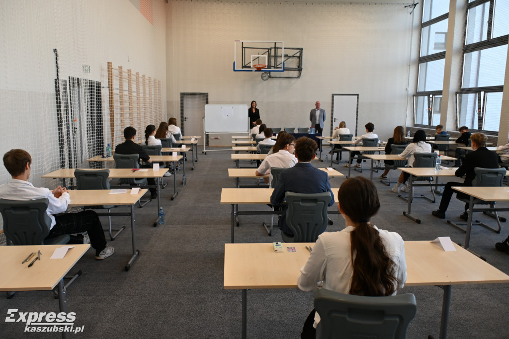 Egzamin ósmoklasisty w SP nr 2 w Kartuzach