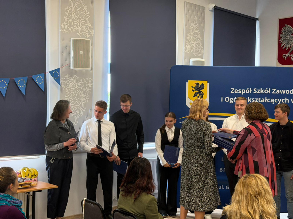 Podsumowanie Erasmus+ w ZSZiO w Żukowie