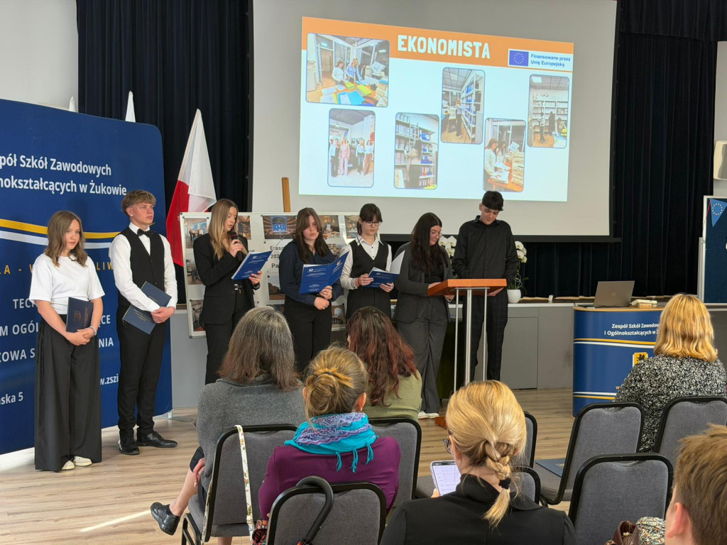 Podsumowanie Erasmus+ w ZSZiO w Żukowie