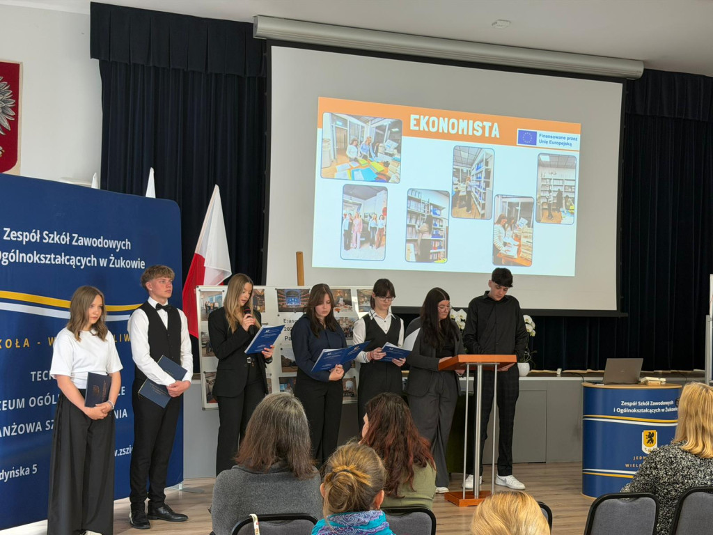 Podsumowanie Erasmus+ w ZSZiO w Żukowie