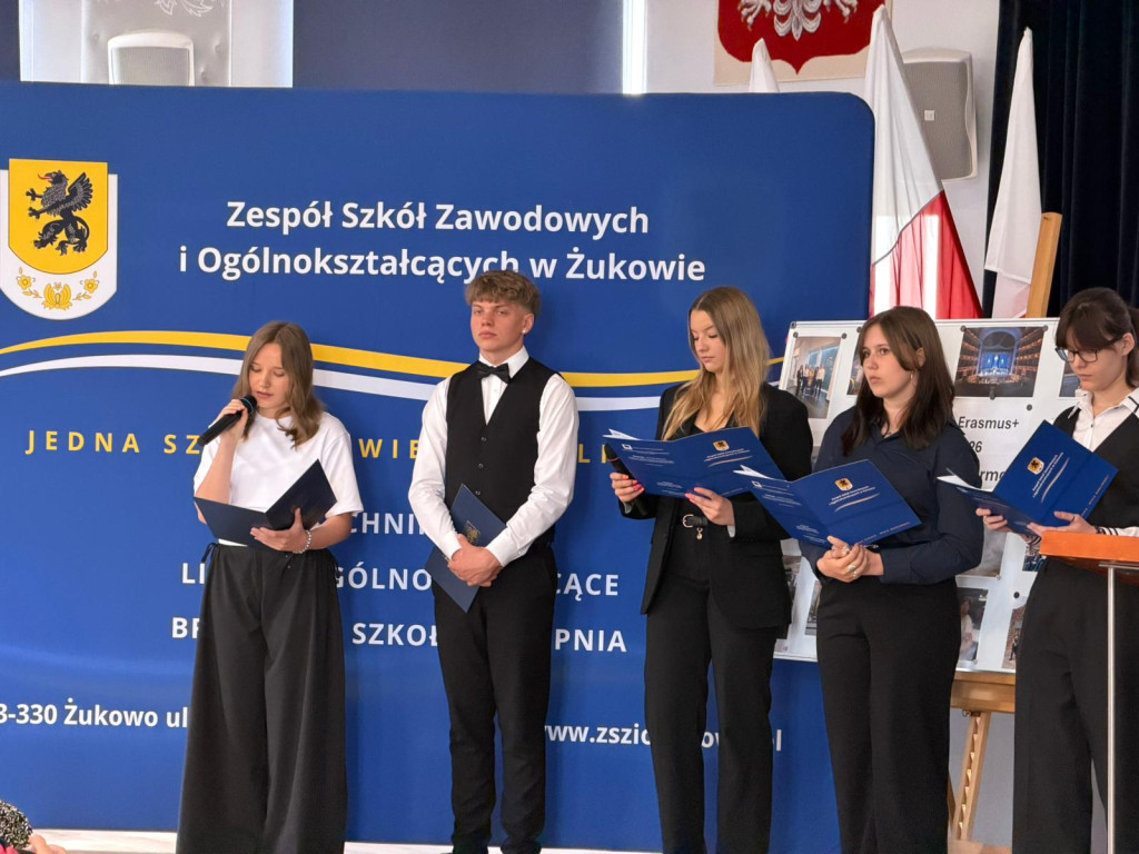 Podsumowanie Erasmus+ w ZSZiO w Żukowie