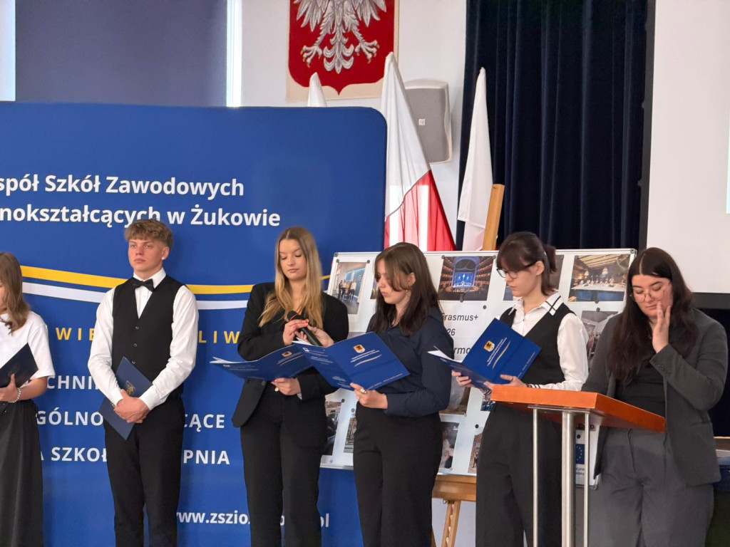 Podsumowanie Erasmus+ w ZSZiO w Żukowie