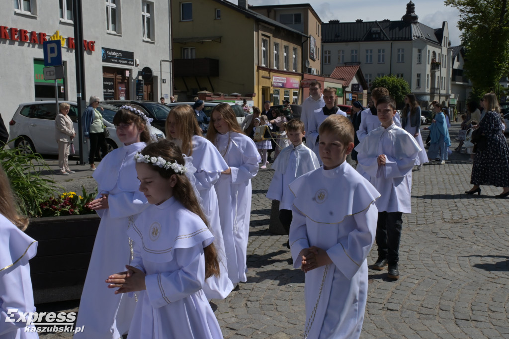 Procesja Bożego Ciała w parafii pw. św. Kazimierza w Kartuzach