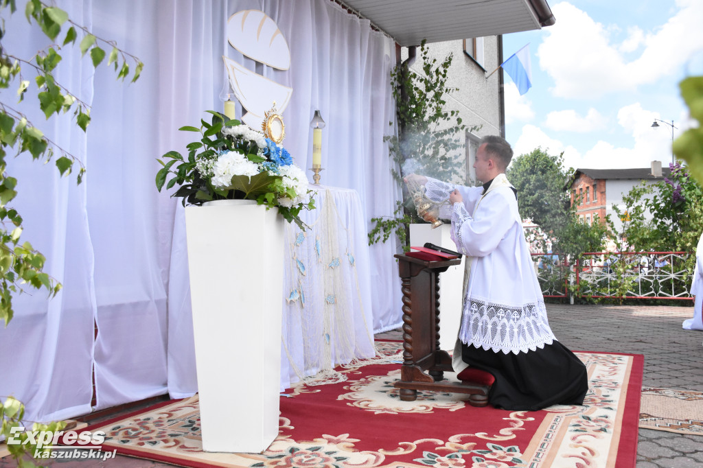 Procesja Bożego Ciała w Sierakowicach