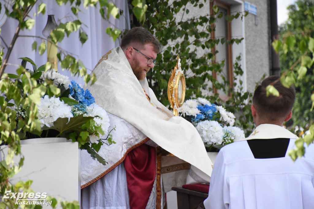 Procesja Bożego Ciała w Sierakowicach