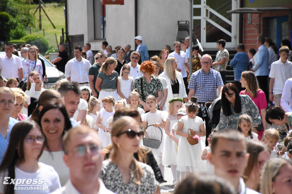 Procesja Bożego Ciała w Sierakowicach