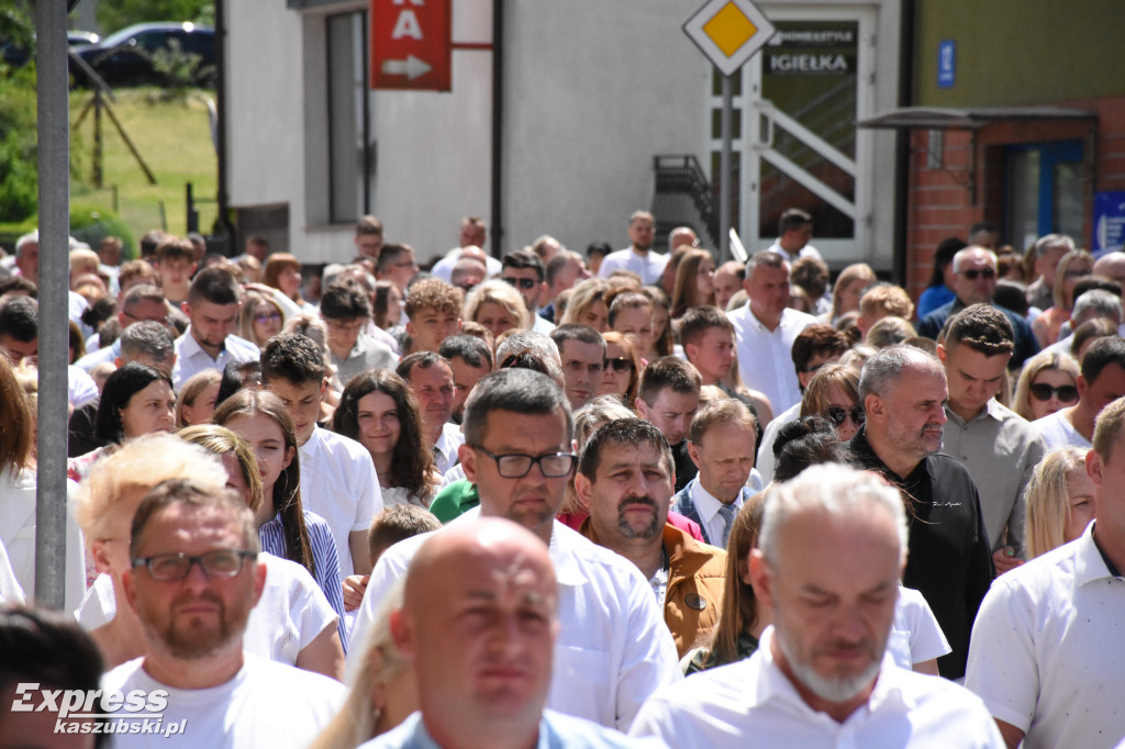 Procesja Bożego Ciała w Sierakowicach