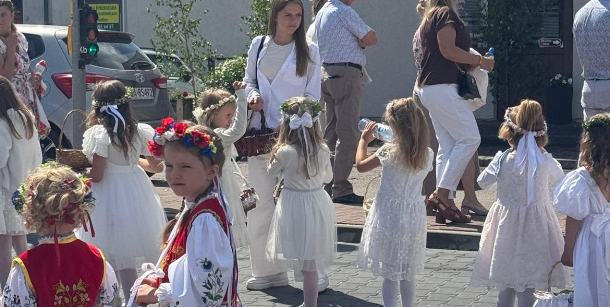 Procesja Bożego Ciała w Gowidlinie