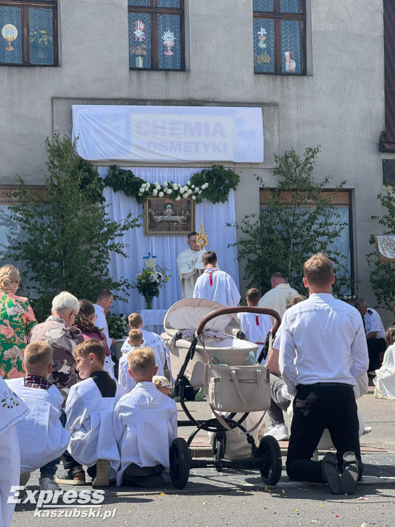 Procesja Bożego Ciała w Gowidlinie