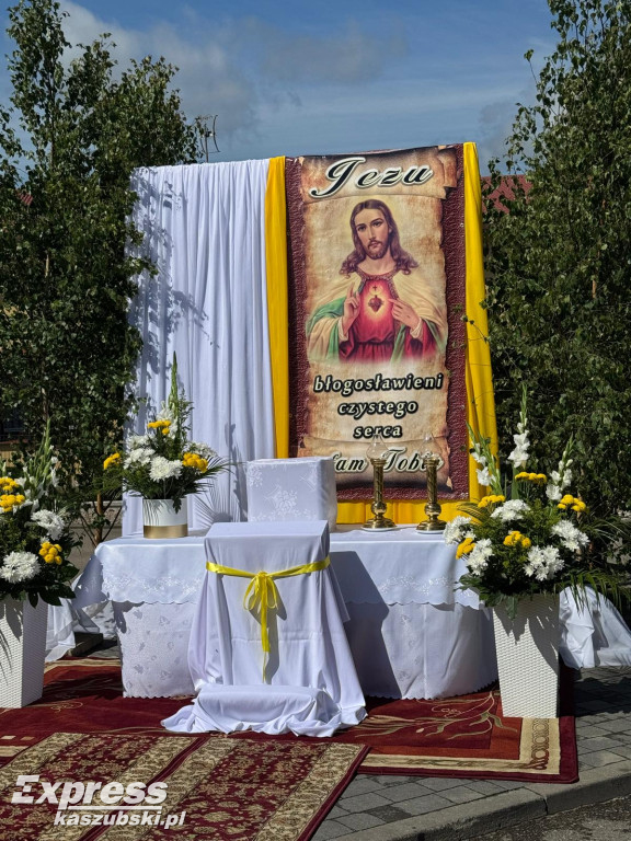 Procesja Bożego Ciała w Gowidlinie