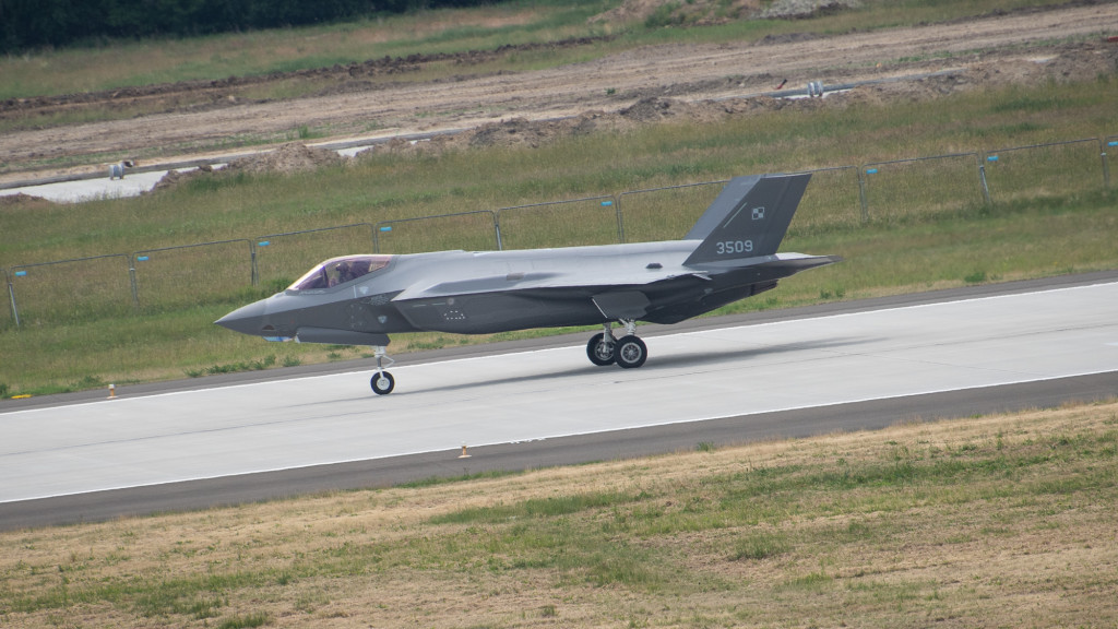 Myśliwce F-35 Husarz nad Polską