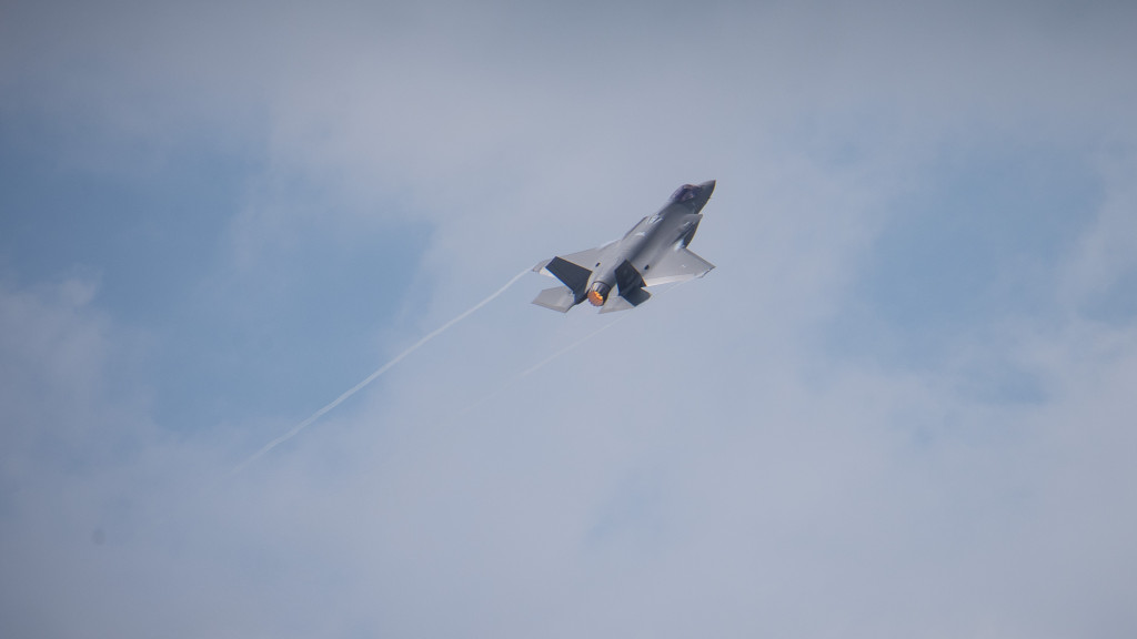 Myśliwce F-35 Husarz nad Polską
