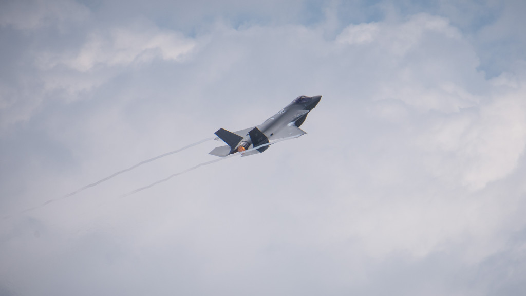 Myśliwce F-35 Husarz nad Polską