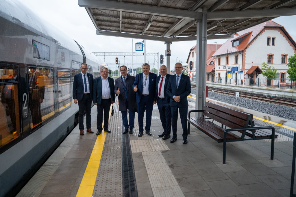 Poranny przejazd trasą Somonino-Kartuzy
