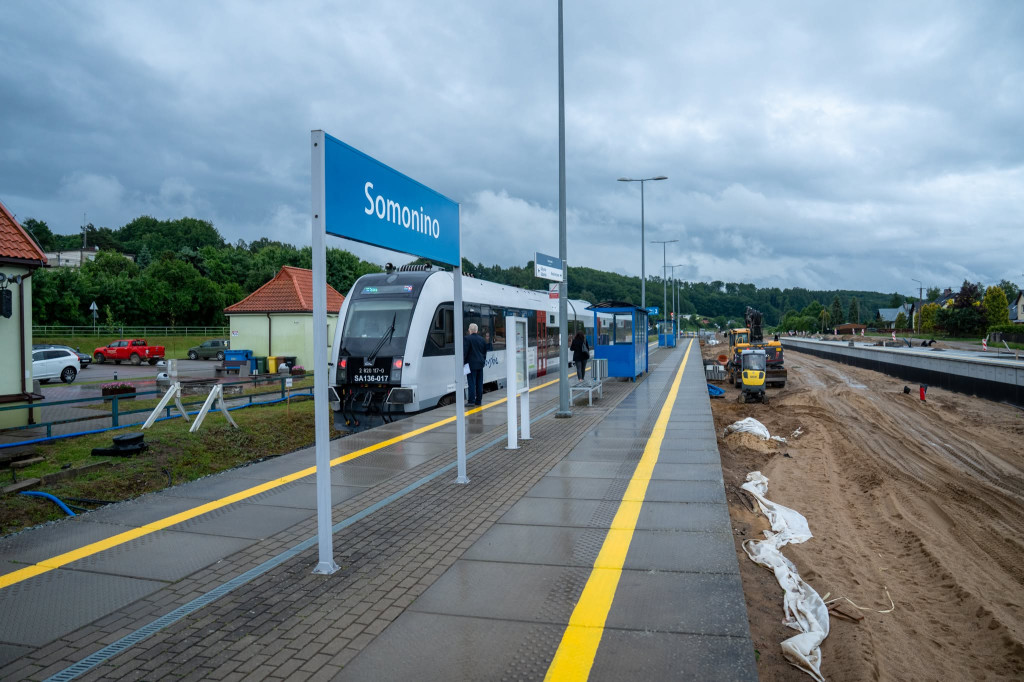 Poranny przejazd trasą Somonino-Kartuzy