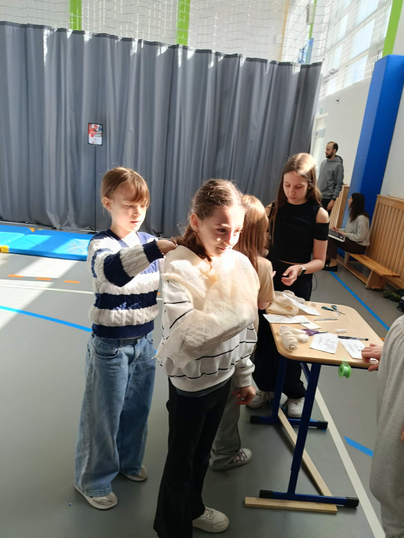 Projekt Mądrze-Technicznie- Bezpiecznie w SP w Wilanowie